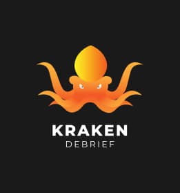 Logo de Kraken Debrief dans un rectangle